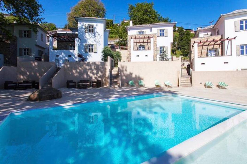 Luxury Villa At Pelion- Ruby Загора Экстерьер фото